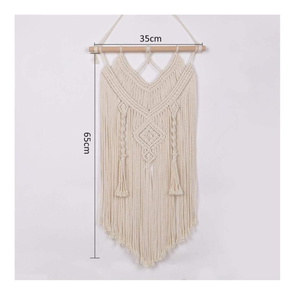 Shemiles Tapiz Macrame Wall Tapestry Hanging Boho Decor Home Decoration De Pared Tela Colgante Makrama Makramee Woven,Style A 35CM X 65CM