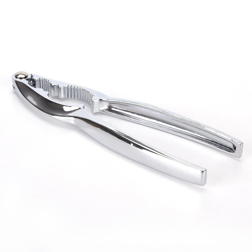 Homesoul celebrationgift Stainless Steel Nut Cracker (Silver)