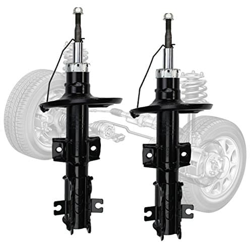 Yumy 2 pcs Front Right+Left Suspension Gas Strut Shock Absorber for Volvo 01-09 S60 / 00-07 V70 / 99-06 S80(Not Include Spring)