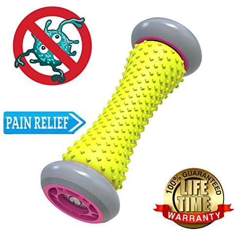 Rollers for muscles / Foot Massage Roller Anti-Microbial Relieves pain from Plantar Fasciitis. Foot Massager ToTreat All Trigger Points and Muscles Of The Body. Offers A Whole Body Massage.