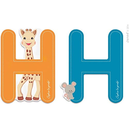 VULLI Sophie la Girafe Letters H
