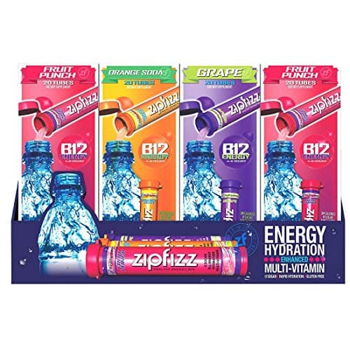 Zipfizz Healthy Energy Drink Mix Variety Pack, 80 Pack