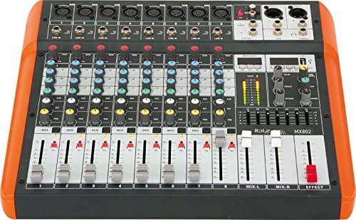 IbizaMX802 8-Channel Mixer