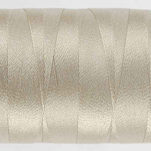 WonderFil Specialty Threads Polyfast 40wt trilobal polyester, Oatmeal Polyfast 1000m