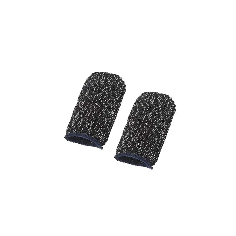 Kyuccfrs 2/4Pcs Finger Sleeve, Mobile Game Controller Finger Cots Non-Slip Full Touch Screen Sensitive Anti-Sweat