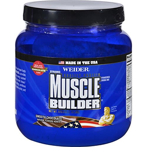 2Pack! Weider Global Nutrition Muscle Builder - Dynamic - Powder - Chocolate - 1.15 lb