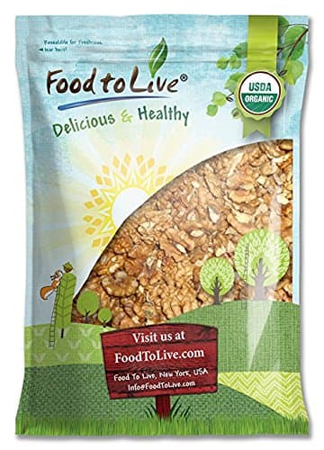 California Organic Walnuts, 12 Pounds - No Shell, Non-GMO, Kosher, Raw, Vegan, Bulk