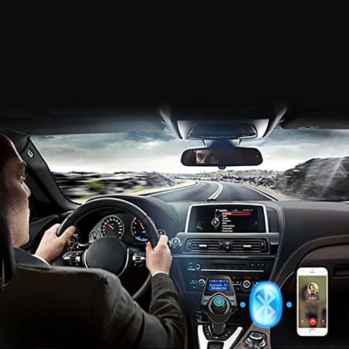 Car Kit MP3 Player FM Transmitter Bluetooth Wireless Radio Adapter 3 USB Charger