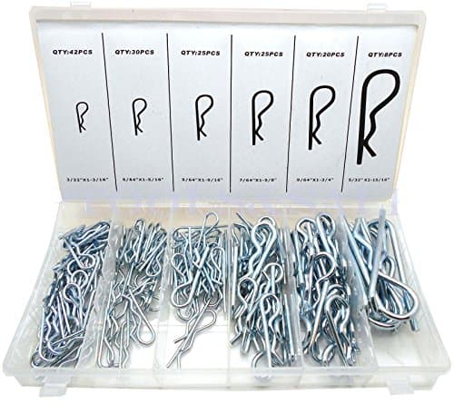 150PC HAIR PINS Assortment Set Cotter Clip Hardware Assorted Kit
