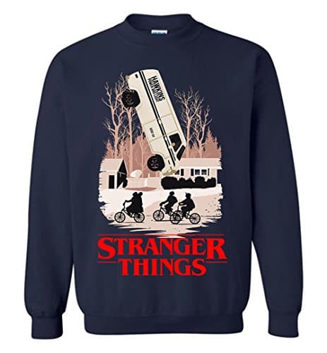 clothing4human Stranger Thing Hawkins Middle School Sweatshirt