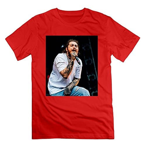 Post Malone Personalized Humor Short-Sleeved Shirt for Man Black
