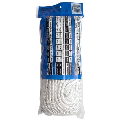 Beavis Rope Heavy-Duty Solid Braided Rope (Bag), 1/4" x 100' High Tenacity Cord