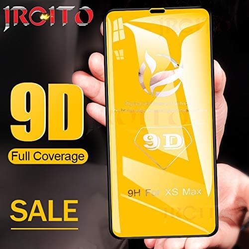 2019 9D Radiant Protective Tempered Glass - Full Cover Screen Protector for iPhone (White, for iPhone 7/8)