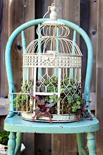 Vintage Round Bird Cages (Set of 2)