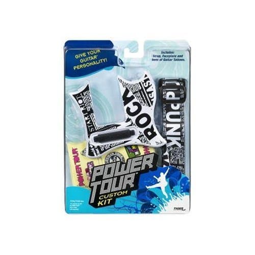 Power Tour Custom Kit: Strap, Pick Guard, Tattoos