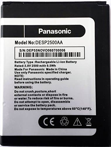 Amnicor Mobile Battery for panasonic P55 NOVO