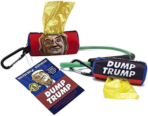 Dump Trump Dog Poo Bag Dispenser