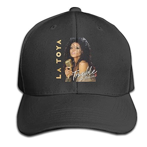 Men's Hats La Toya Jackson Black Golf Snapbacks Cap