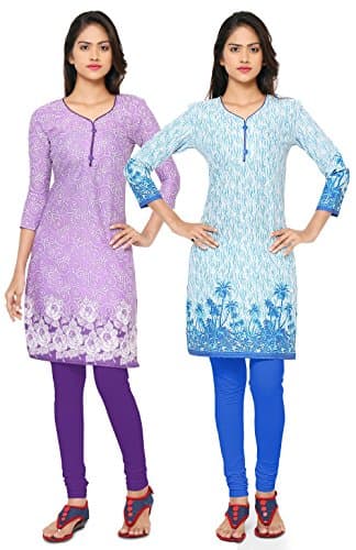Craftliva Cotton Kurti (128cdkIC5.IC6_Multi-Coloured)