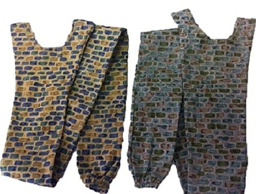 Stethoscope Cover Blue and Seafoam with Bb Brick Handmade Scrub Nursing Doctor