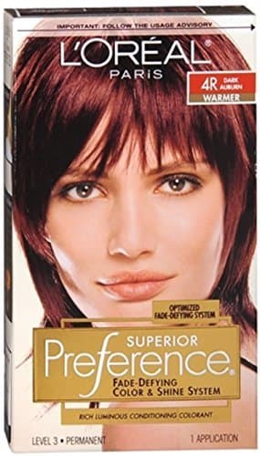 Preference L'Oreal Superior Preference - 4R Dark Auburn (Pack of 3)