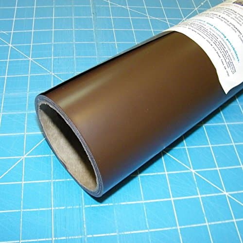 ThermoFlex Plus 15" Roll, Iron on Heat Transfer Vinyl, HTV (Chocolate, 5 Feet)