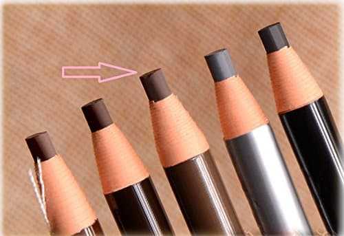 Make Up Tool Eyebrow Pencils-Waterproof,Longlasting Microblading Peel-off Pencils Tattoo Eyebrow Color Pen FGVBHTR (Color : Light Brown)