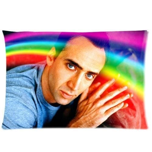 Custom Nicolas Cage Pillowcase Standard Size 20X30 Design Pillow Case Cover Two Sides Number-11