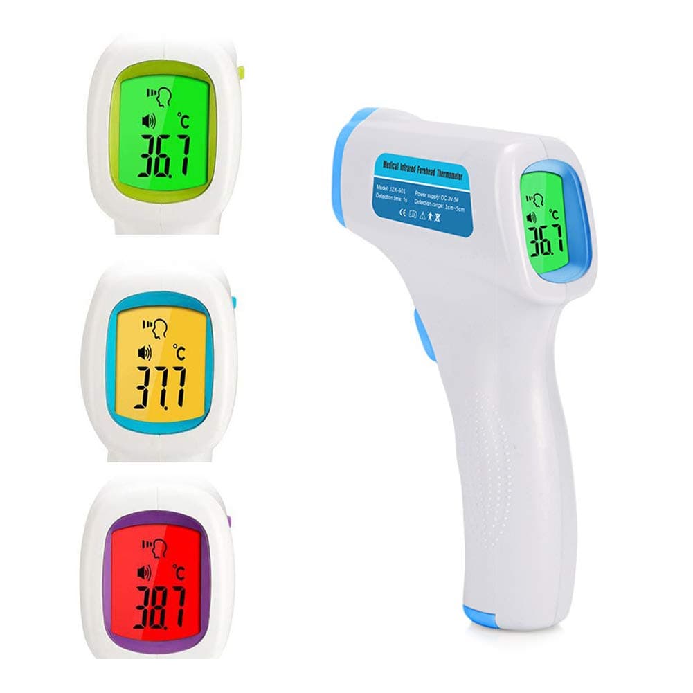 Infrared Thermometer, Lcd Display Handheld Conversion Accurate Temperature Gun For Infants, Children And Adults With Signs Of Fever
