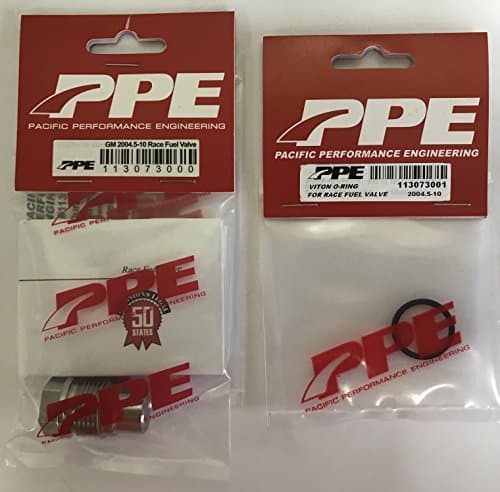 PPE Race Fuel Valve for 2007.5-2010 Dodge Cummins 6.7 113073000 with PPE Viton O-Ring Upgrade for PPE Race Fuel Valve