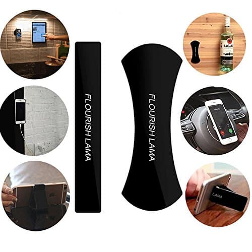 2Pack Multi Purpose Nano Gel Pad Car Holder Cell Phone Stand GPS Sticky Mat for Office Kitchen Cabinets Wall Holder