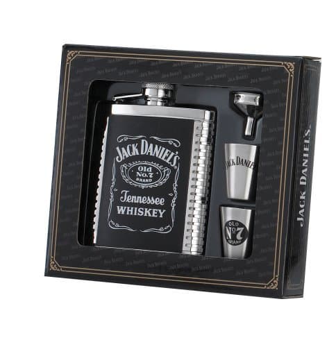 Jack Daniel's 6-Ounce Flask/Shots/Funnel Gift Set