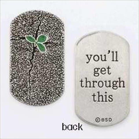 Bob Siemon Designs 817717 Pocket Token Youll Get Through This Lucado