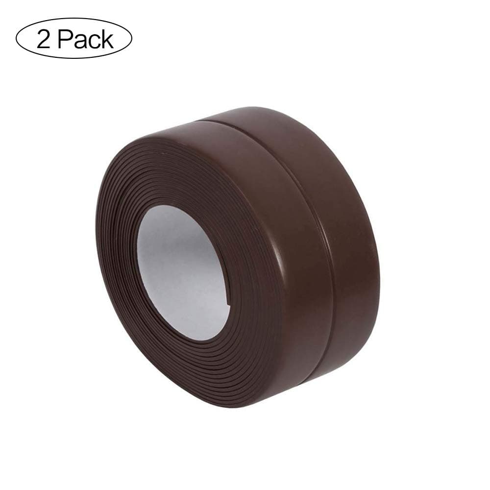 Adhesive Strips Caulk Strip PE Bath and Shower Self Adhesive Caulk Tap Sealing Tape Strip For Bathroom Kitchen Ceramic Stickers Home Decortaion