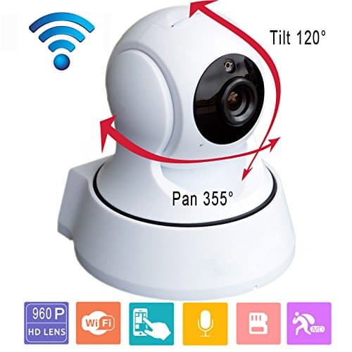IR ip camera wireless Wifi Security Camera 960P ip Dome Camera Home Surveillance Camera Pan Tilt with Two-Way Audio Night Vision Motion Detection Baby Pet Video Monitor