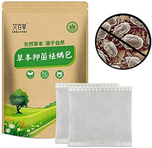 10pcs/Pack Dust Mite Killer Natural Mite Eliminator Pouch for Bed Sheet Pillow Couch Bedding