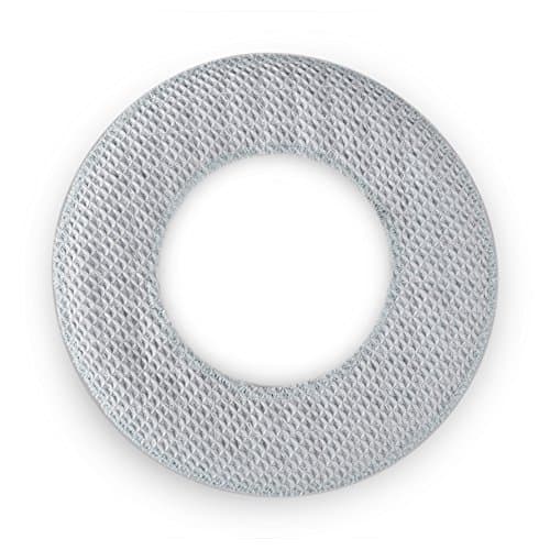 Dust Mop Pads, Euleven Wet Refill Pads-2 Pack for EU-3058G& 3059AG Use with Mopping Robotic Sweeper for Commercial Microfiber Mops, Washable Mop Frames (10.5 inch, blue)