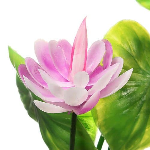 New Artificial Plastic Lotus Flower Grass Plant Aquatic for Fish Tank Ornament D?cor no.041