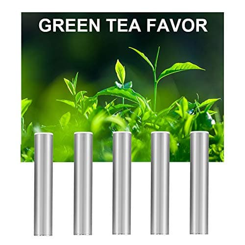 Quit Smoking Vitamin Refiller Replacement- Aromatherapy Inhaler Accessory - Green Tea Vitamin Filler (5 pcs)