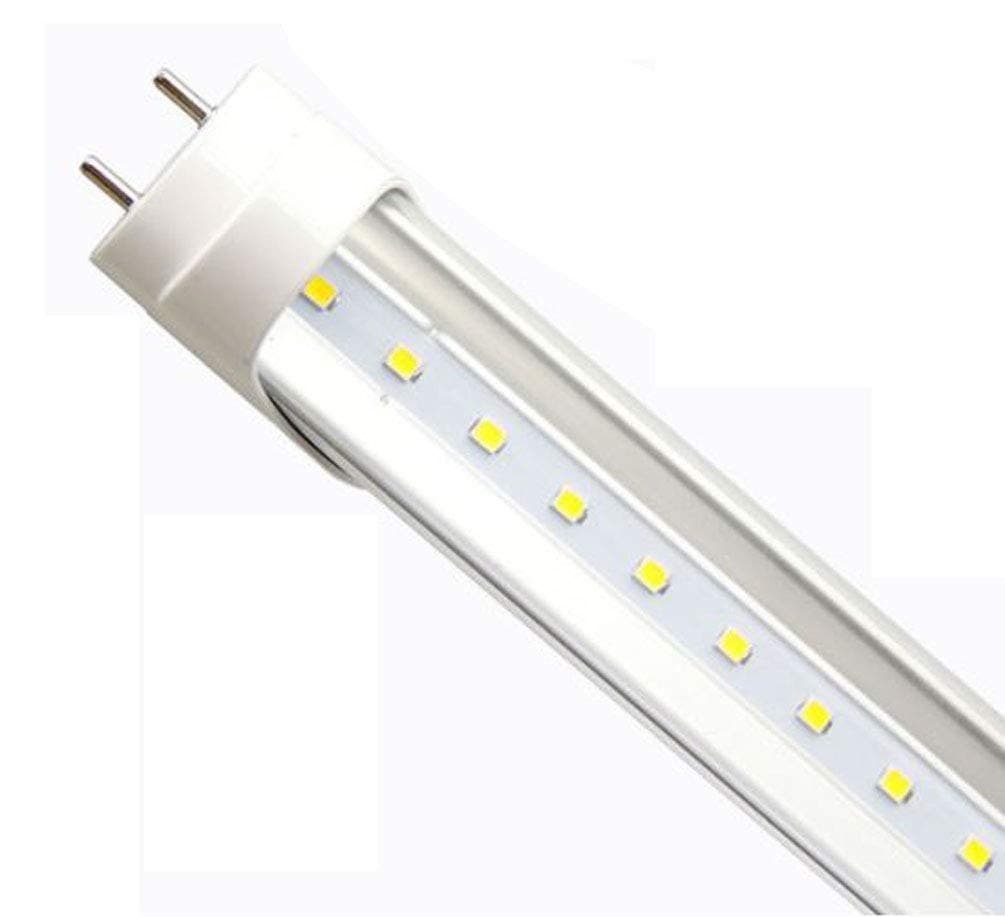 25pcs 18W G13 4ft 6500K Single-End Power Bright Cool White 110V-240V T8 LED Tube Bulb Light Lamp Works without ballast and starter (Clear)