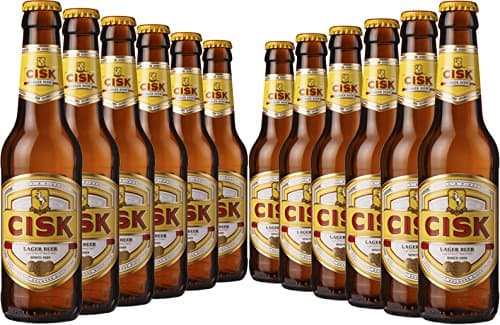Cisk Lager Beer Bottles - 12 x 330ml