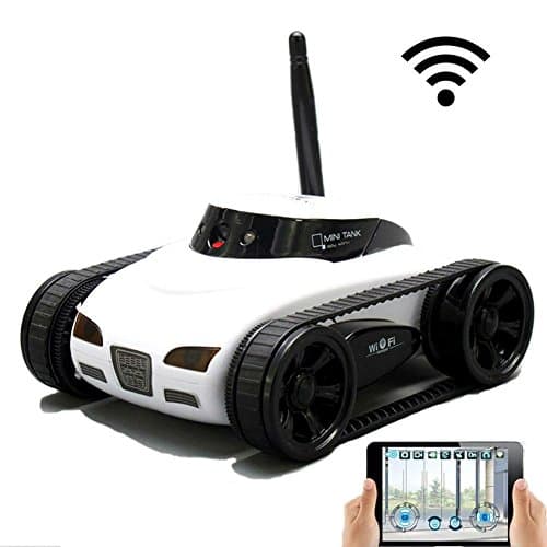 Mini RC Wifi Tank Robot with FPV HD Camera, MaQue Remote Control By Iphone Android Phone RC Tank Kids Toy