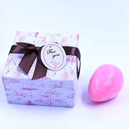 AiXiAng Cute Mini 24 Pieces Bird Egg Style Handmade Scented Soap Guests Keepsake Gift for Wedding Gift Baby Shower Favors, Parties, Thanksgiving Gifts