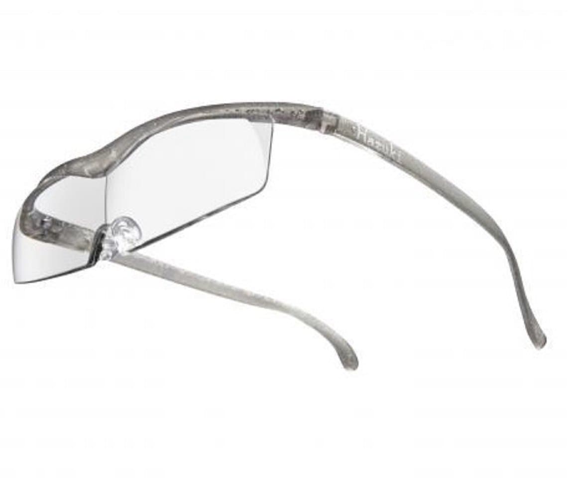 Hazuki Compact Clear Lens/Titanium / 1.32 Times