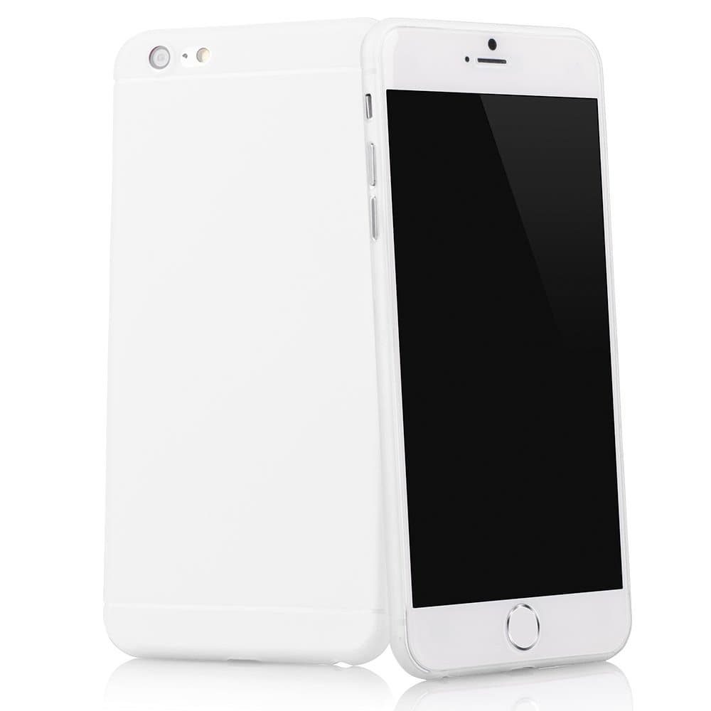 Premium Phone case “Gracili“ in White Made by QUADOCTA, Compatible with The Apple iPhone 6s 6 Plus (5.5 inches”). Extreme Thin Bumper as a Premium Accessory for Your Device.