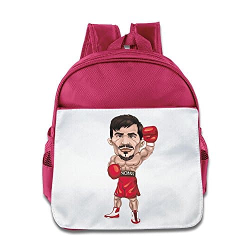 Shehe Many Pacquio Kid School Knapsack Pink