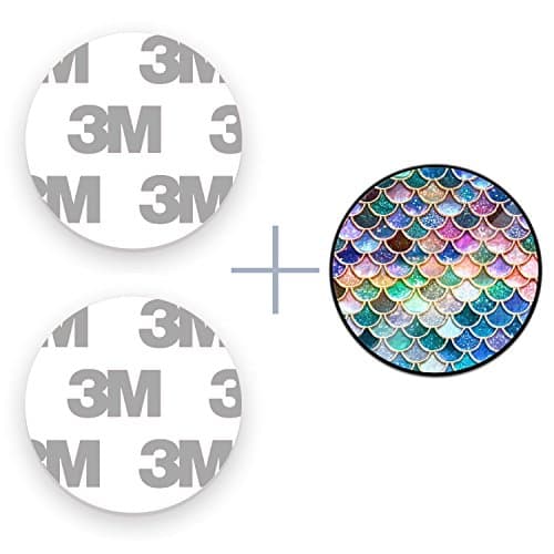 3M Double-side Glue for PopSockets, Phone Grip, Cell Phone Mount for Car, Expanding Holder(GIFT ATTATCHED)-Colorful
