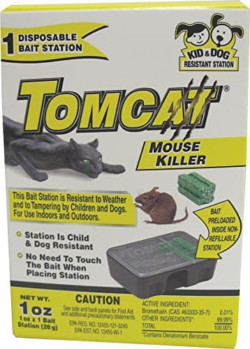 MOTOMCO D 22610 Tomcat Disposable Mouse Killer