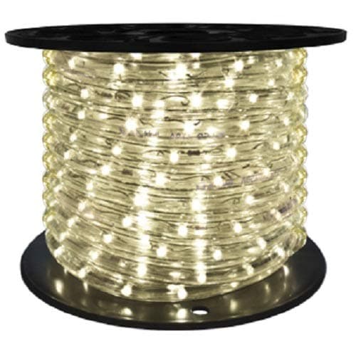 Galaxy Lighting Water Proof 10 Meter Led Rope Light,Color: Warm White With Adapter