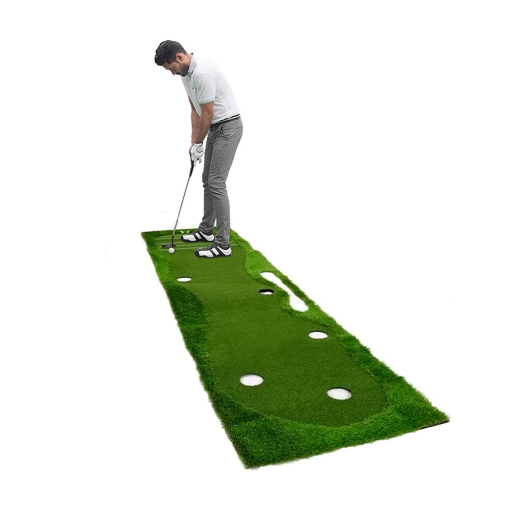 Golf Mats Golf practice mat Golf Nets For Garden Golf Chipping Net Indoor And Outdoor Putting Practice (Color : Green, Size : 80cm*350cm*0.3cm)